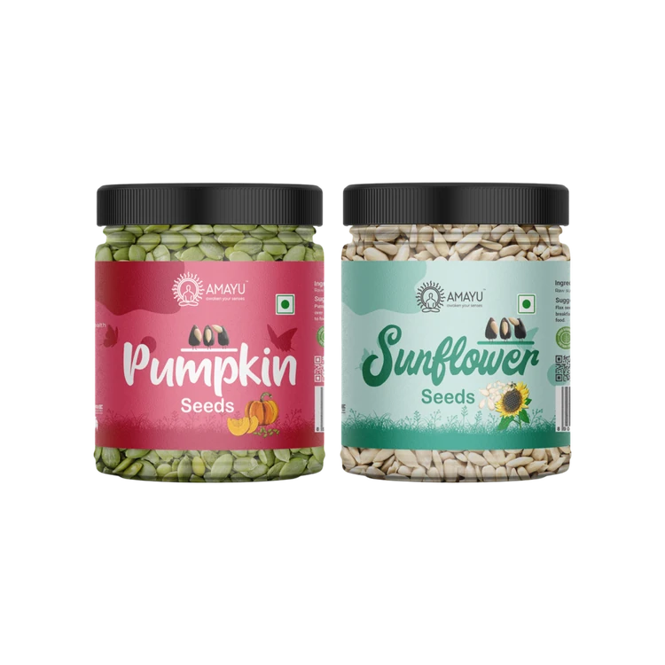 AMAYU Super Seeds Combo (Pumpkin & Sunflower)