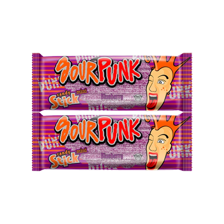 Sour Punk Blueberry Candy Stick - Pack of 2