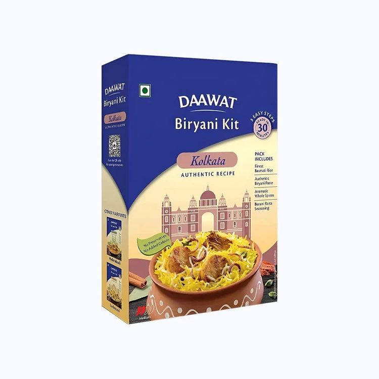 Daawat Biryani Kit Kolkata (Extra Long Grain)