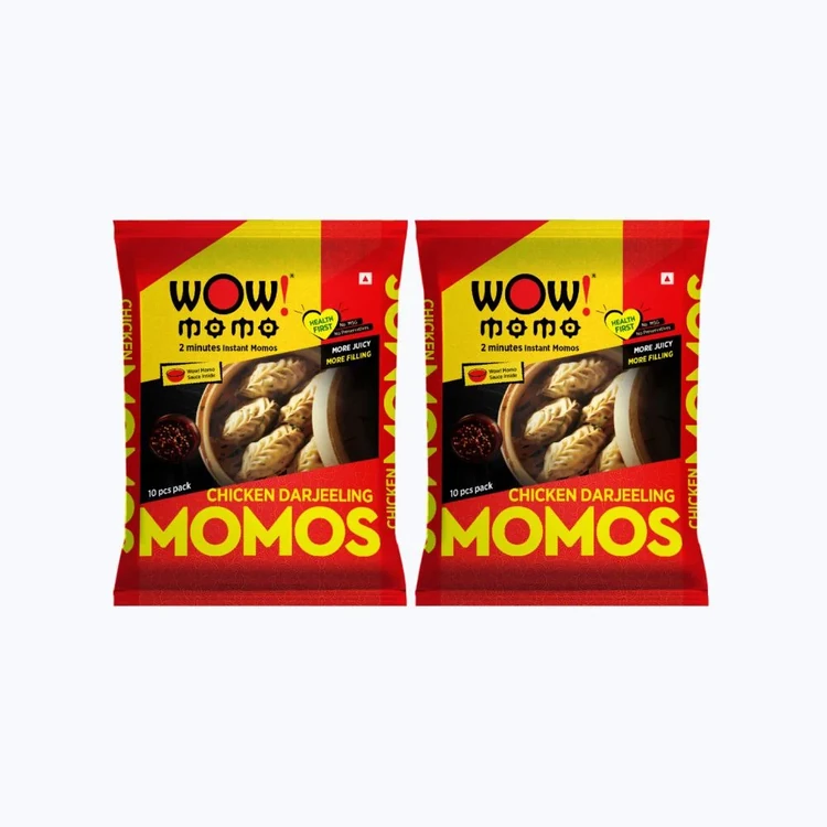 Wow! Momo Darjeeling Chicken Momos (Frozen) - Pack of 2