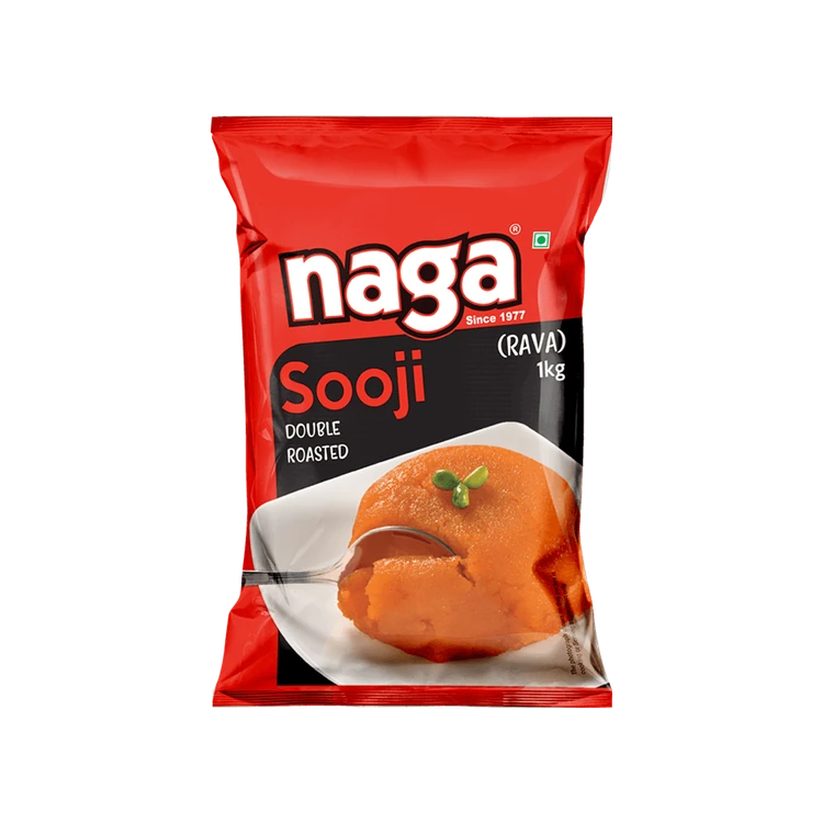 Naga Double Roasted Sooji/Rava (Hurida Rave)