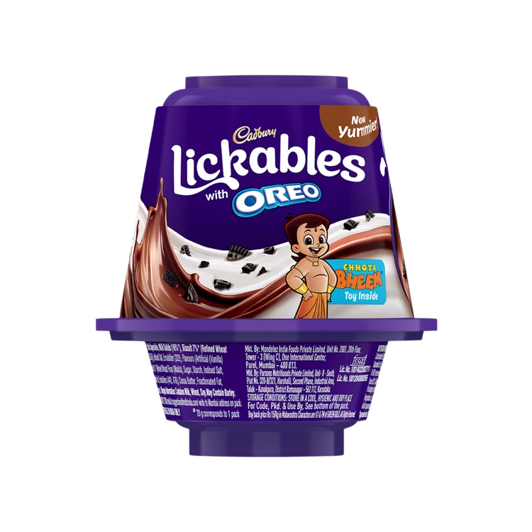 Cadbury Dairy Milk Lickables Shaped Chocolates with Oreo Chunks