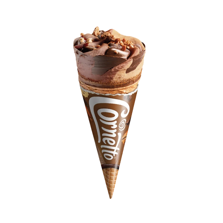 Kwality Walls Cornetto Double Chocolate Frozen Dessert Cone