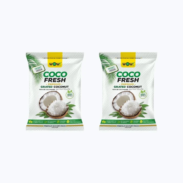 Wow! Coco Fresh Grated Coconut - Pack of 2