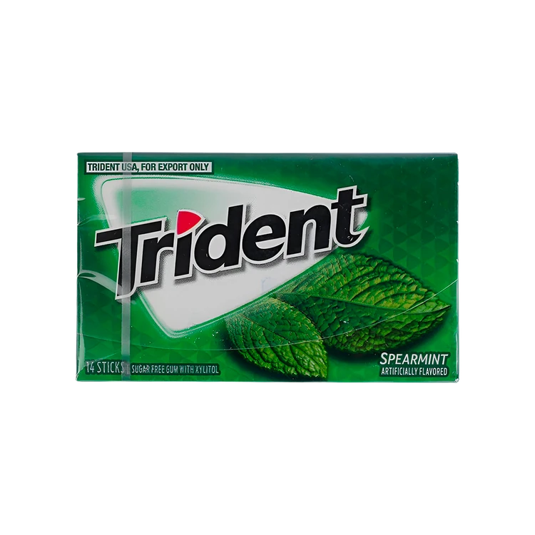 Trident Spearmint Gum (Sugar Free)