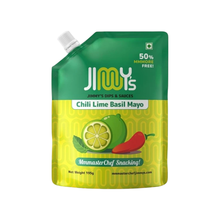 JIMMY'S DIPS & SAUCES Chilli Lime Basil Mayonnaise