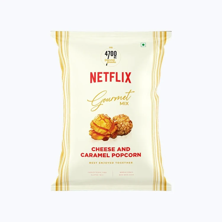 4700BC Netflix Cheese & Caramel Popcorn, Gourmet