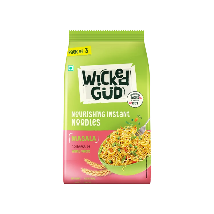 WickedGud Masala Flavoured Instant Noodles