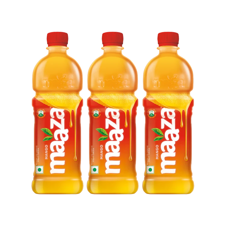 Maaza Mango Drink 600 ml - Pack of 3