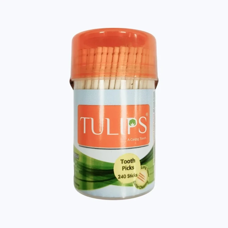 Tulips Wooden Toothpick