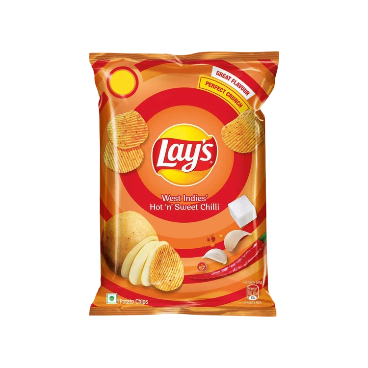 Lay's West Indies Hot n Sweet Chilli Flavour Potato Chips