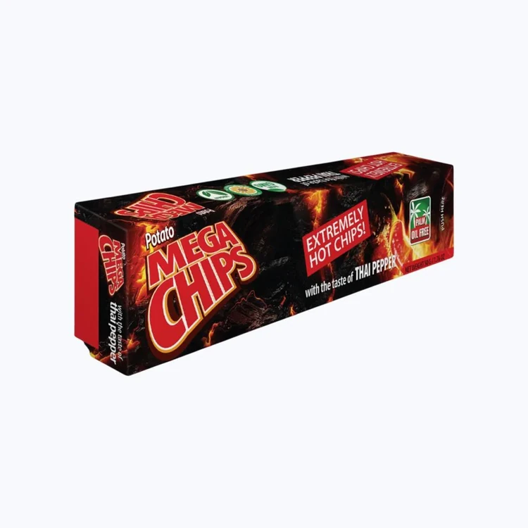 Mega Chips Extreme Thai Pepper Potato Chips