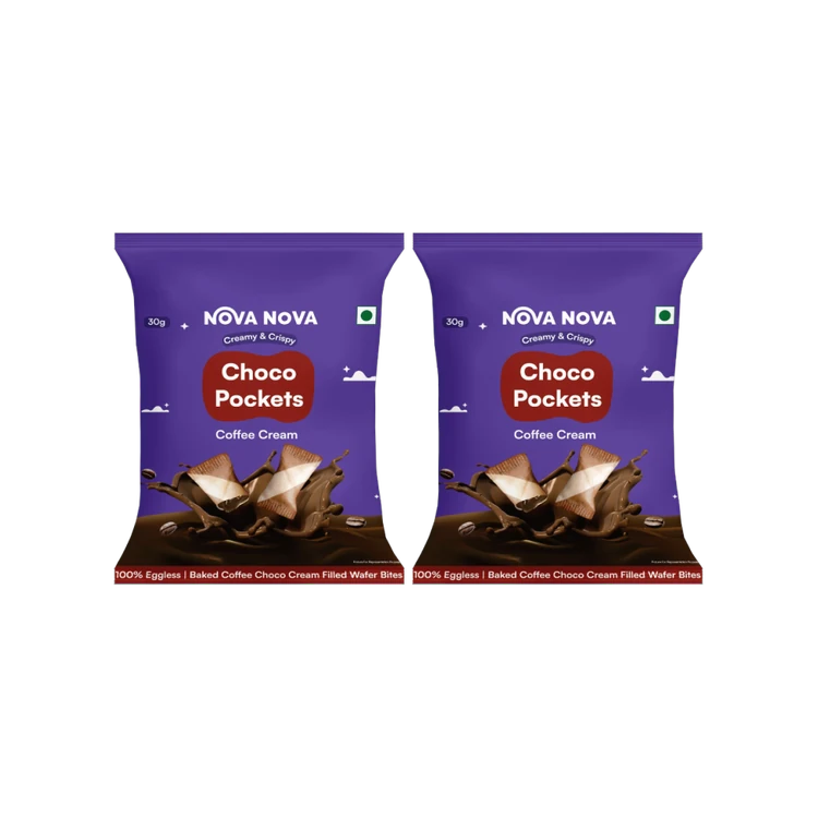 Nova Nova Coffee Cream Choco Pockets