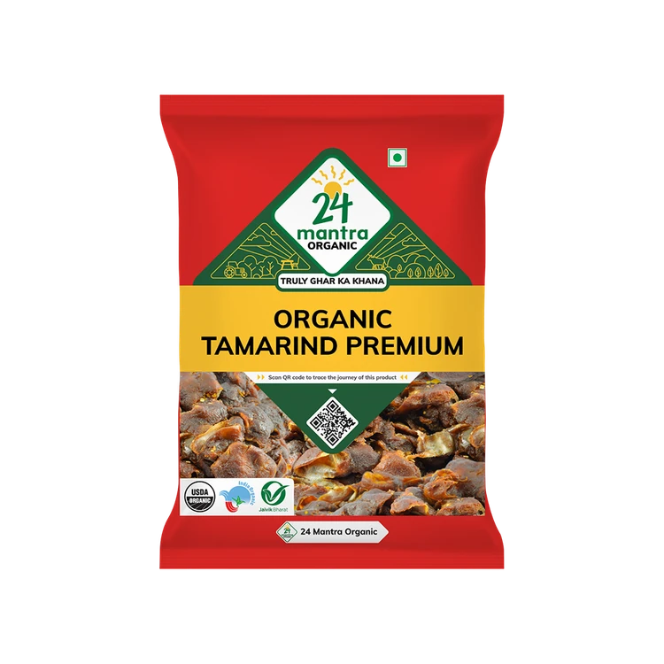 24 Mantra Organic Tamarind Whole / Imli