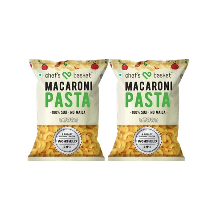 Chef's Basket Instant Macaroni Pasta - Pack of 2