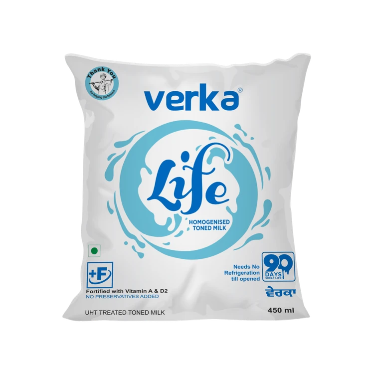 Verka Life Toned Milk