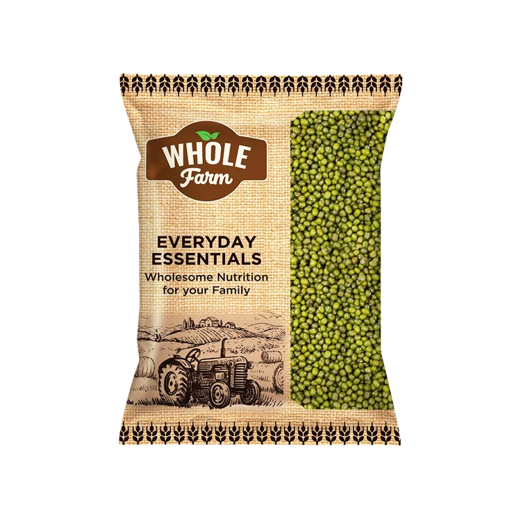 Whole Farm Premium Moong (Sabut) (1 kg) (Hesaru Kalu)