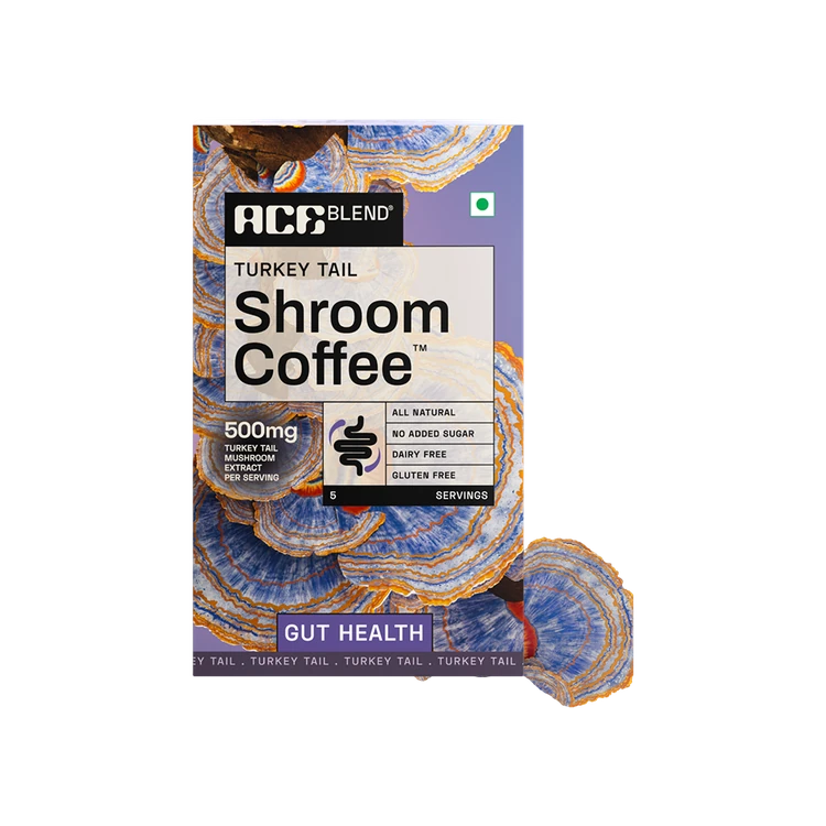 Ace Blend Turkey Tail Shroom Coffee - Gut Health