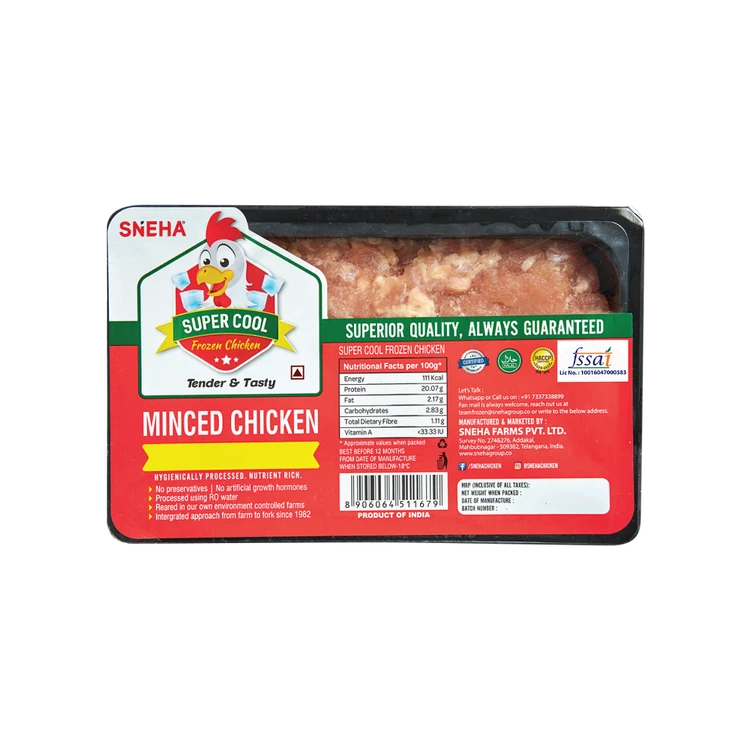 Sneha Super Cool Frozen Chicken Keema /Minced