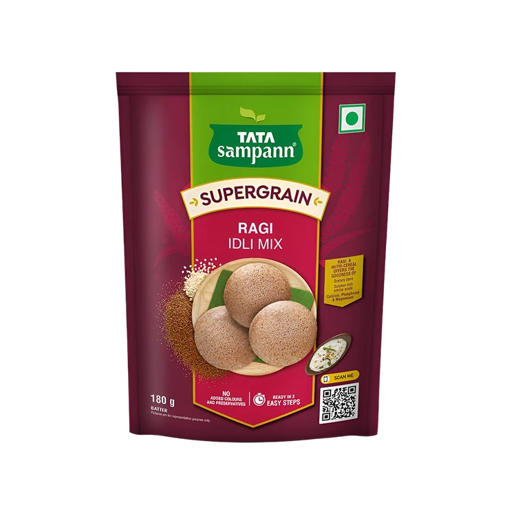Tata Sampann Supergrain Ragi Idli Instant Mix