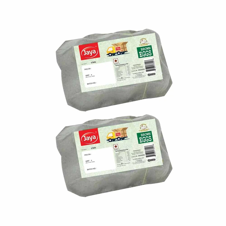 Jaya Brown Eggs - Pack of 2