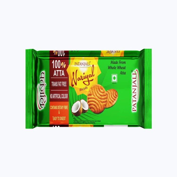 Patanjali Whole Wheat Nariyal Biscuit