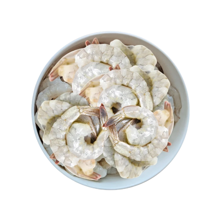 Abad Wild Fish White Prawns Cleaned with Tail On