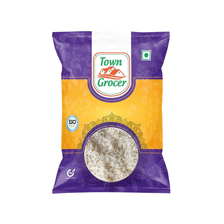 Town Grocer Raw Sonamasuri Rice (Medium Grain) (Sonamasuri Akki)