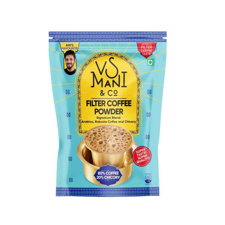 VS Mani & Co. Filter Coffee with 20% Chicory