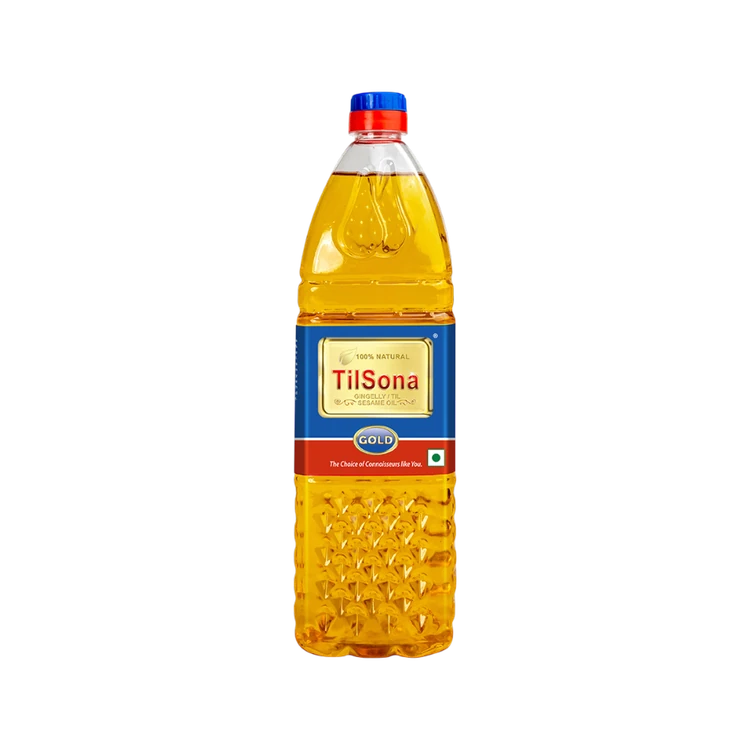 TilSona Pure & Natural Gold Sesame Oil (Til Oil) (Ellu Enne)