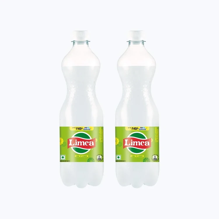 Limca Lemon 'N' Lime Soft Drink 750 ml - Pack of 2