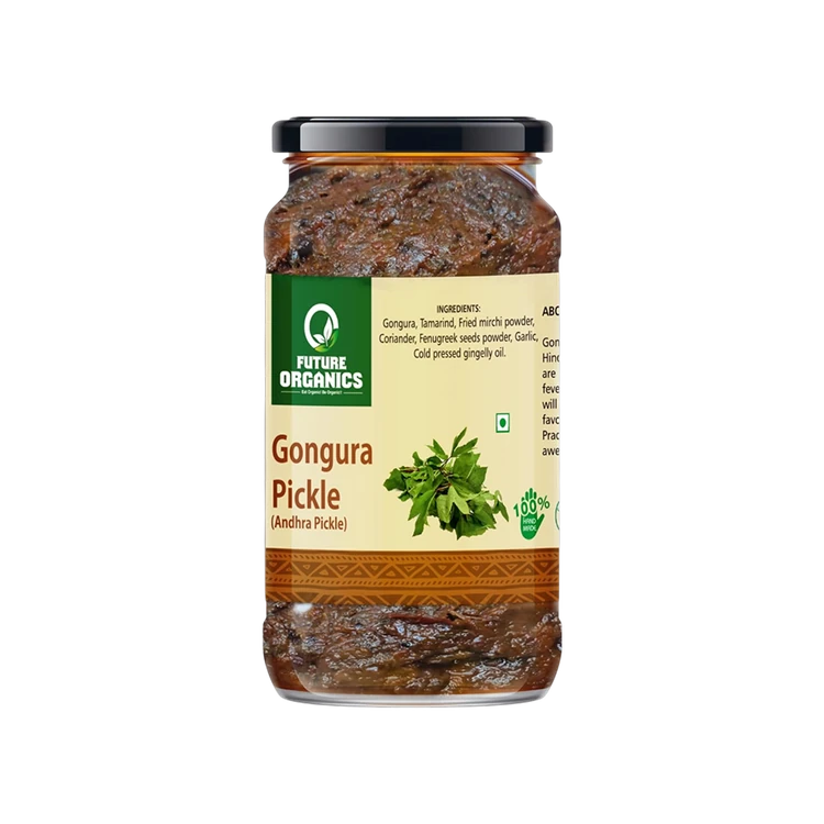 Future Organics Andhra Gongura Pickle