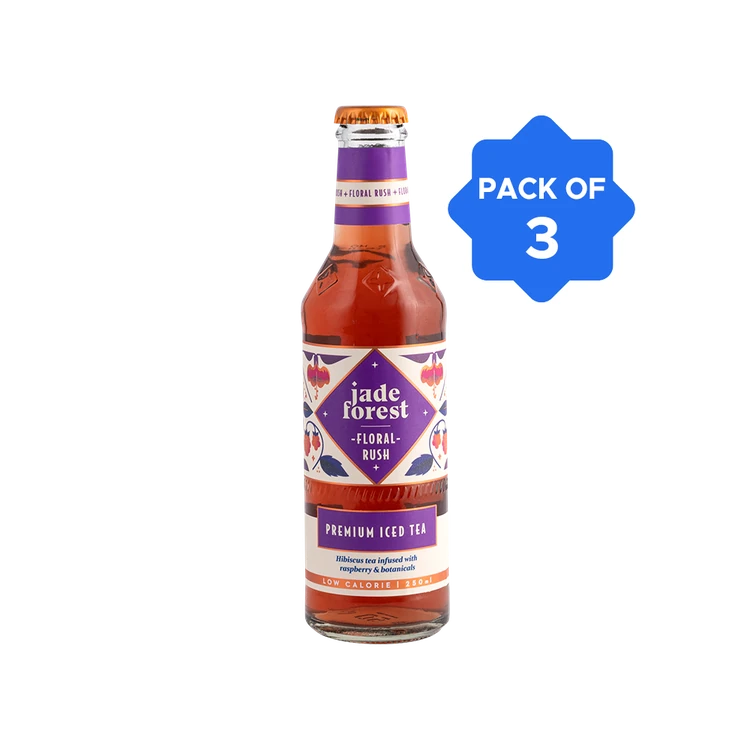 Jade Forest Iced Tea - Floral Rush - Pack of 3