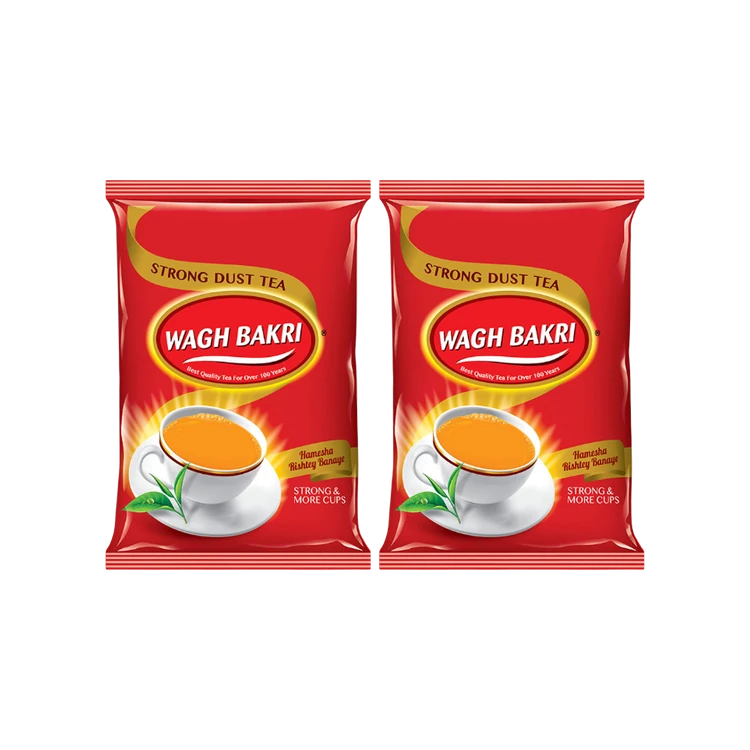 Wagh Bakri Dust Tea - Pack of 2