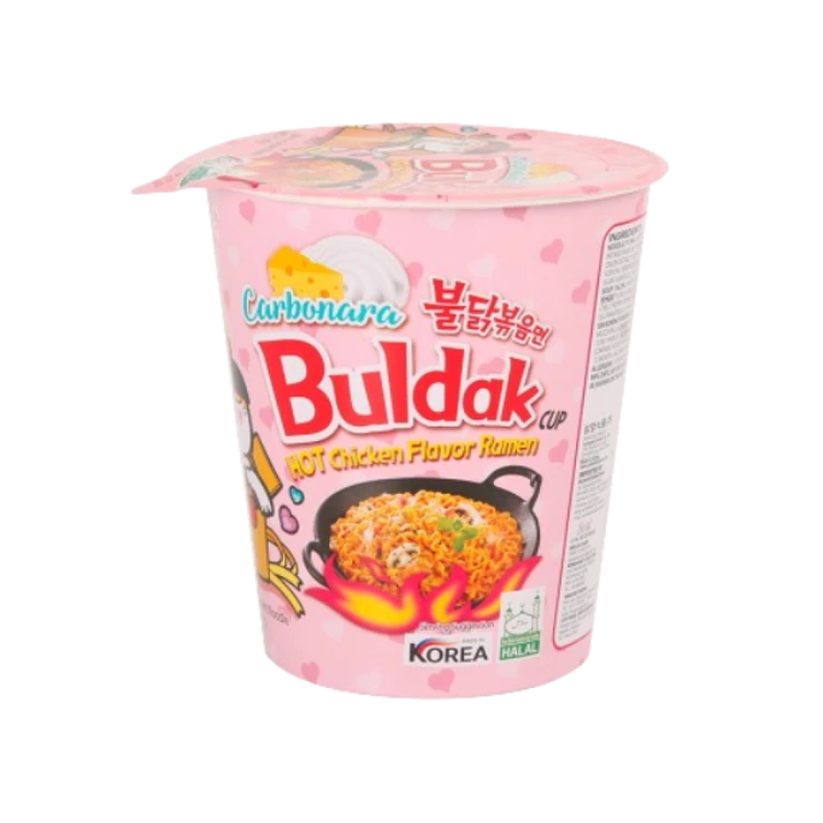 Samyang Buldak Carbonara Hot Chicken Ramen Cup Noodles