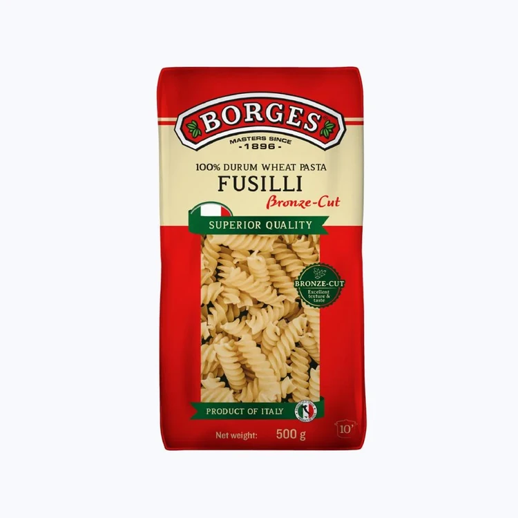 Borges Fusilli Durum Wheat Pasta