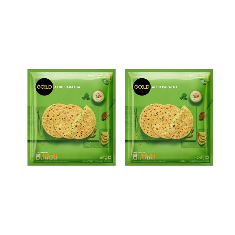Goeld Aloo Paratha (Frozen) - Pack of 2
