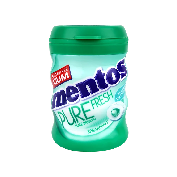 Mentos Pure Fresh Spearmint Chewing Gum