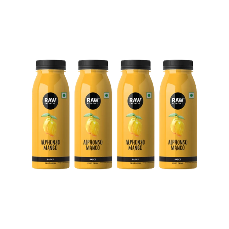 Raw Pressery Alphonso Mango Drink - Pack of 4