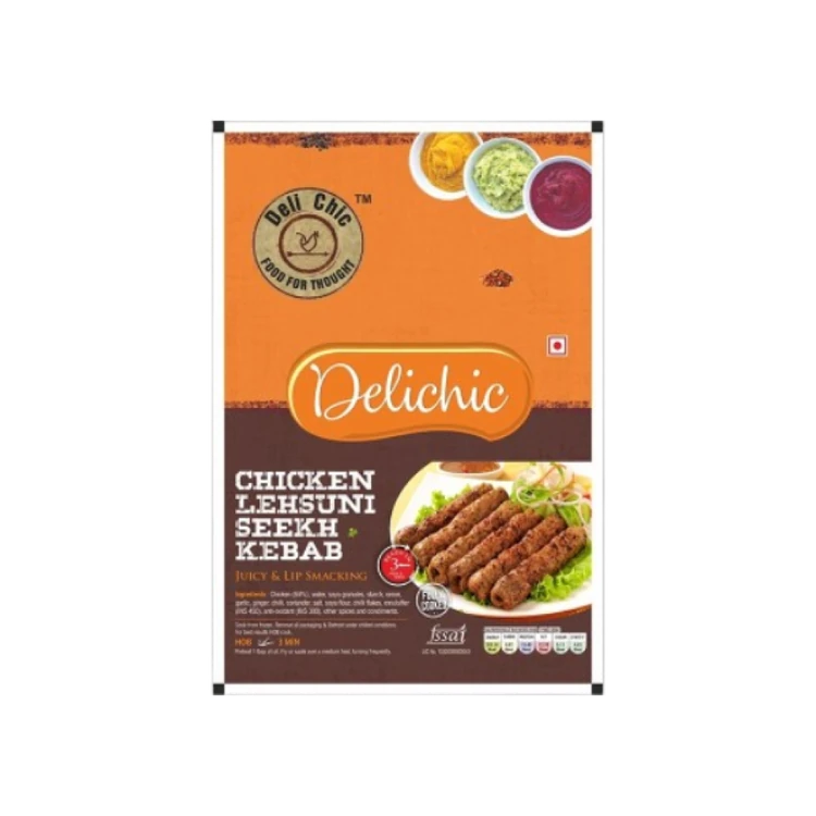 Delichic Lehsuni Chicken Seekh Kebab - Buy 1 Get 1 Free