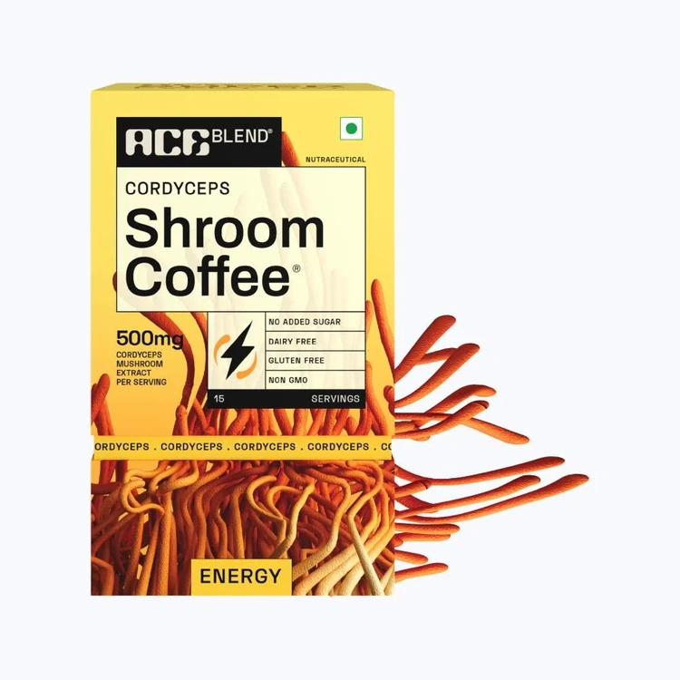 Ace Blend Cordyceps Shroom Instant Coffee -Energy