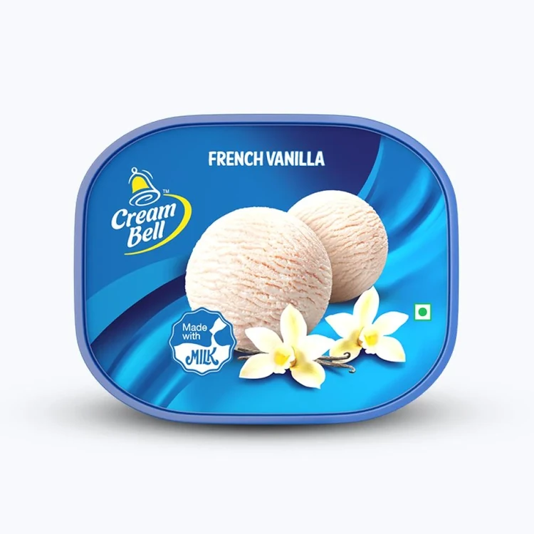 Cream Bell French Vanilla Ice Cream Tub