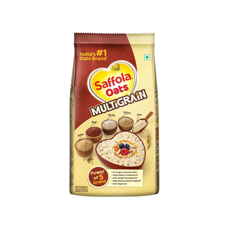 Saffola 5 Super Grains & Flax seeds Oats