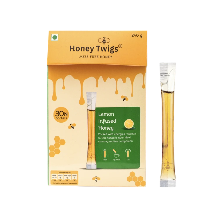 Honey Twigs Lemon Infused Honey