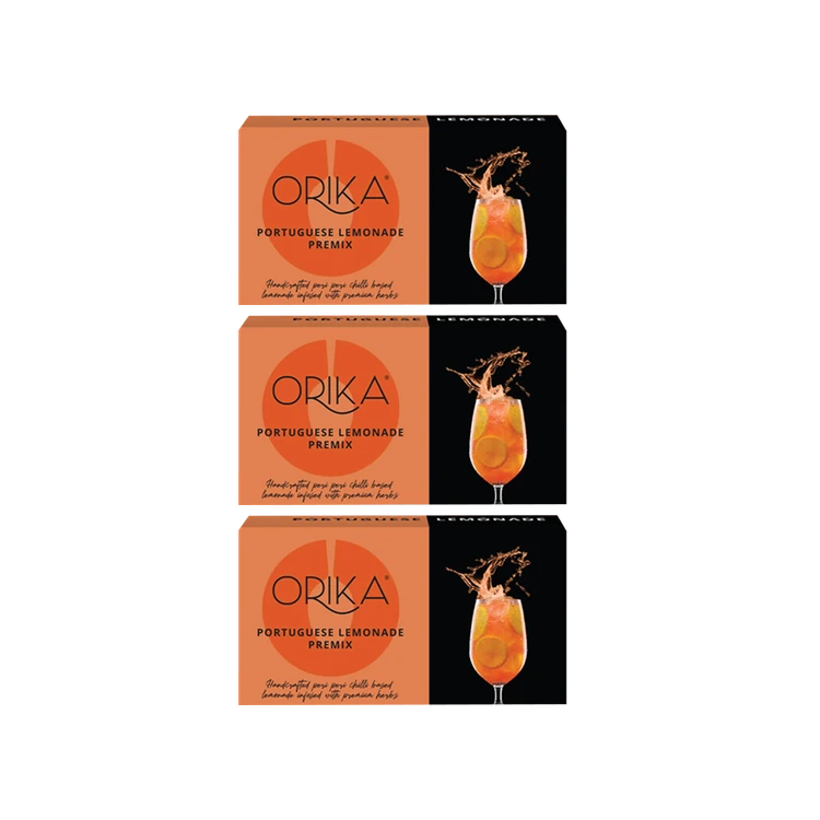 Orika Portuguese Lemonade Drink Mix - Pack of 3