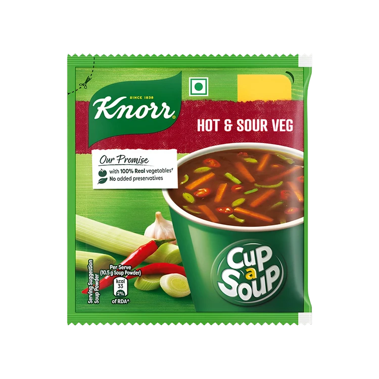 Knorr Hot & Sour Veg Cup a Soup