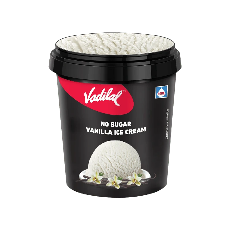 Vadilal No Sugar Vanilla Ice Cream Cup