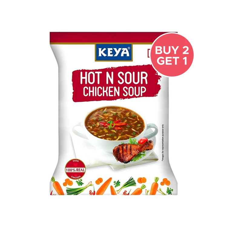 Keya Hot & Sour Chicken Soup - Buy 2 Get 1 Free