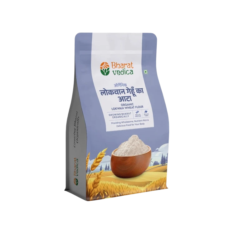 Bharat Vedica Organic Lokwan Wheat Flour