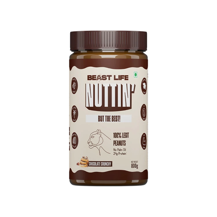 BeastLife Nuttin' Chocolate Crunchy Peanut Butter